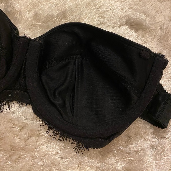 Diesel strapless black lace sexy bra 34D - Picture 7 of 8